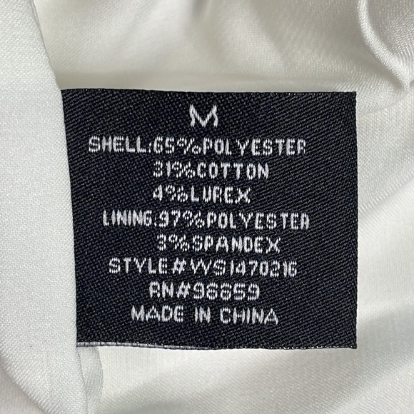 W118 by Walter Baker Mini Dress Tweed Candy Stripe Side Cut Out Sleeveless Sz M - Picture 12 of 12